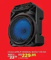 DB Supermercados Mondial - caixa amplif bivolt cm-150 oferta