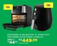 DB Supermercados Elgin - fritadeira fry 5l 1400w 127v fritadeira airfry oven 12l oferta