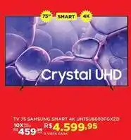 DB Supermercados Samsung - tv 75 smart 4k un75u8600fgxzd oferta