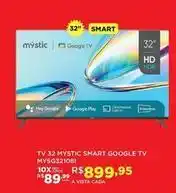 DB Supermercados Smart - tv 32 mystic smart google tv mysg321081 oferta