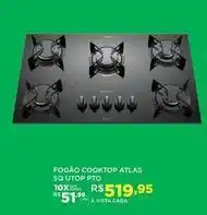 DB Supermercados Fogao atlas 5q utop pto oferta