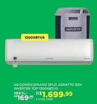 DB Supermercados Agratto - ar-condicionado split zen inverter top oferta