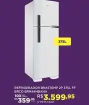 DB Supermercados Brastemp - refrigerador 2p 375l ff brco brm44hbana oferta