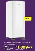 DB Supermercados Esmaltec - refrigerador roc 35 pro 127v bco oferta