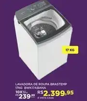 DB Supermercados Brastemp - lavadora de roupa bwk17abana oferta