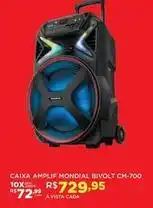 DB Supermercados Mondial - caixa amplif bivolt cm-700 oferta