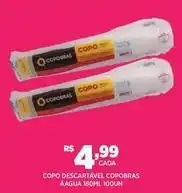 DB Supermercados Copobras - copo descartável coporas aagua oferta
