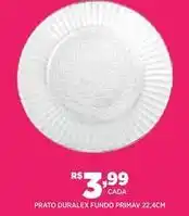 DB Supermercados Duralex - prato fundo primav oferta