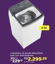 DB Supermercados Brastemp - lavadora de roupa bwf15abana oferta