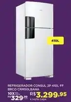 DB Supermercados Consul - refrigerador concul 2p 410l ff brco crm80lbana oferta