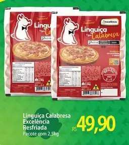 Atacadão Nutricional - linguiça calabresa excelência resfriada oferta