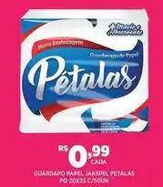 DB Supermercados Guardapo papel jakspel petalas pq 20x23 c/50un oferta