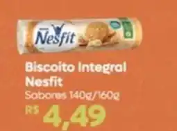 Peg Pese Biscoito integral nesfit sabores oferta