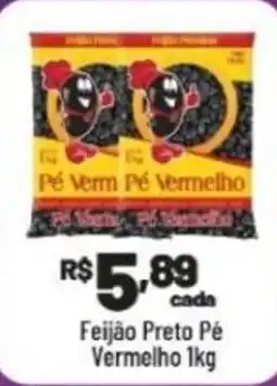 Supermercados Goes Feijão preto pé vermelho oferta