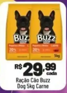 Supermercados Goes Ração Cão Buzz Dog Carne oferta
