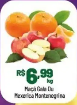 Supermercados Goes Maçã Gala Ou Mexerica Montenegrina oferta