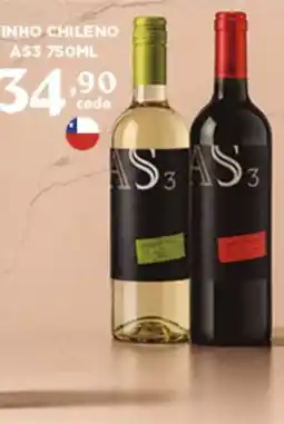 Bahamas Supermercados Vinho chileno AS3 oferta