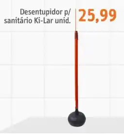 Sonda Desentupidor P/ sanitário Ki-Lar unid oferta
