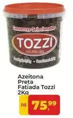 Tonin Superatacado Tozzi - azeitona preta fatiada oferta