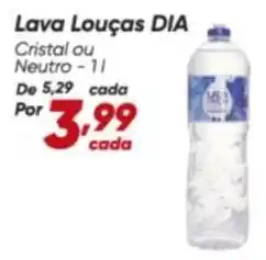 Dia Dia - lava louças oferta