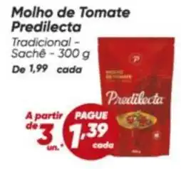 Dia Predilecta - molho de tomate oferta