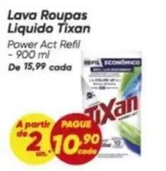 Dia Tixan - lava roupas liquido oferta