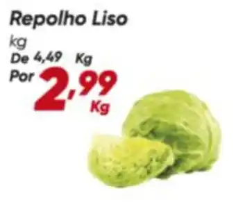 Dia De - repolho liso oferta