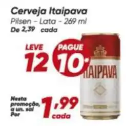 Dia Itaipava - cerveja oferta