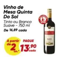 Dia Minha quinta - vinho de mesa do sol oferta