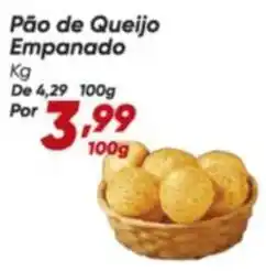 Dia De - pão de queijo empanado oferta