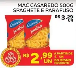 Lider Atacadista mac casaredo spaghetti e parafuso oferta