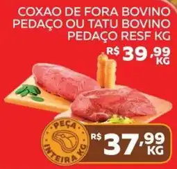 Lider Atacadista Coxao de fora bovino pedaço ou tatu bovino pedaço oferta