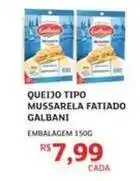 Assaí Atacadista Galbani - queijo tipo mussarela fatiado oferta