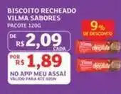 Assaí Atacadista Vilma - biscoito recheado oferta