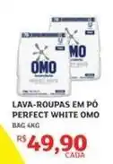 Assaí Atacadista Omo - lava-roupas em po perfect white oferta