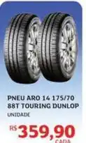 Assaí Atacadista Aro - pneu 14 175/70 88t touring dunlop oferta