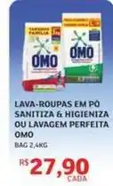 Assaí Atacadista Omo - lava-roupas em po sanitiza & higieniza ou lavagem perfeita oferta