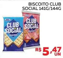 Lider Atacadista biscoito club social oferta