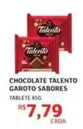 Assaí Atacadista Garoto - chocolate talento oferta