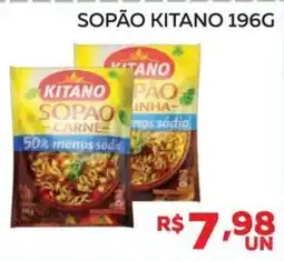 Lider Atacadista Sopão kitano carne oferta