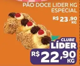 Lider Atacadista pão doce líder kg especial oferta