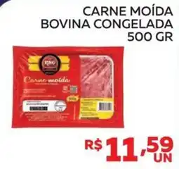 Lider Atacadista Carne moída bovina congelada oferta