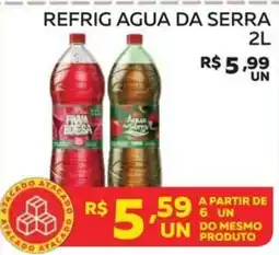 Lider Atacadista Refrig agua da serra oferta
