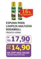 Assaí Atacadista Rodabril - espuma para limpeza multiuso oferta