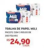 Assaí Atacadista Mili - toalha de papel oferta