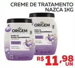 Lider Atacadista Creme de tratamento nazca oferta