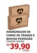 Assaí Atacadista Perdigão - hambúrguer de carne de frango e bovina oferta