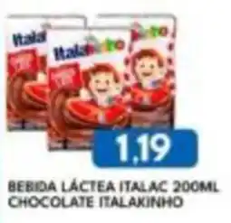 Rancho Bom Supermercados Bebida láctea italac chocolate italakinho oferta