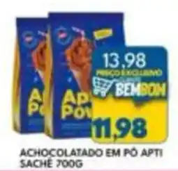 Rancho Bom Supermercados Achocolatado em pó apti oferta