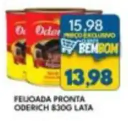 Rancho Bom Supermercados Feljoada Pronta Oderich oferta
